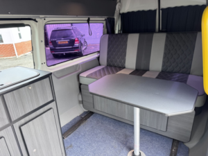 2007 Volkswagen T5 Campervan 2.5 Lwb Hi Top Campervan. Full Width Bed. Awning. Aircon in White — image 3