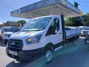 2021 Ford Transit 2.0 350 Ecoblue Hd Leader Chassis Cab 2dr Diesel Manual Rwd L4 Euro 6 (s/s) (drw) (130 Ps) in White — image 2
