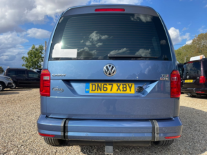 2018 Volkswagen Caddy Life Driver Transfer Wav Automatic Wheelchair Accessible Vehicle 1.4 Tsi Bluemotion Tech in Blue — image 3