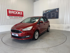 2016 Ford C-Max 1.5 Tdci Zetec Powershift Euro 6 (s/s) 5dr in Red — image 3