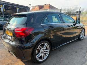2016 Mercedes-Benz A Class 1.6 A180 Amg Line (premium) 7g-Dct Euro 6 (s/s) 5dr in Black — image 4