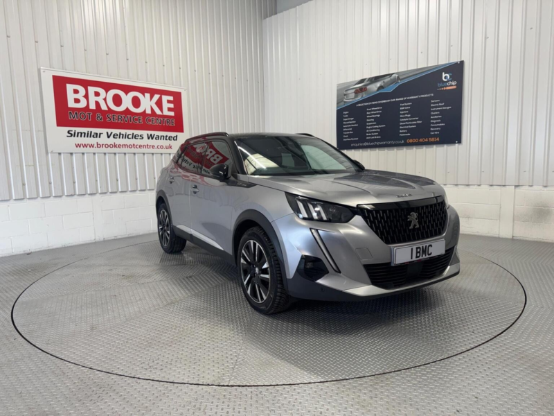 2020 Peugeot 2008 1.5 Bluehdi Gt Line Euro 6 (s/s) 5dr in Grey — image 1