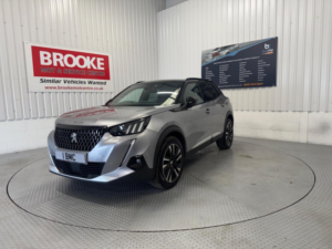 2020 Peugeot 2008 1.5 Bluehdi Gt Line Euro 6 (s/s) 5dr in Grey — image 5