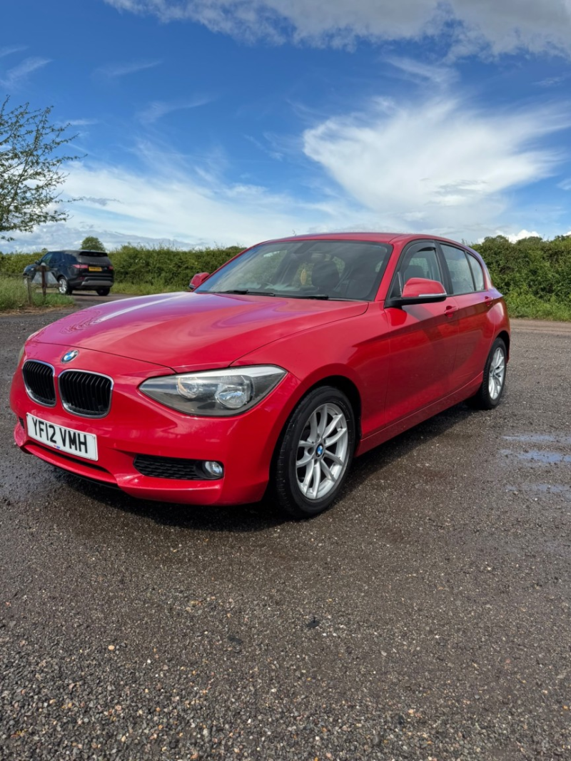 2012 BMW 1 Series 1.6 116d Efficientdynamics 5-Door in Red — image 1