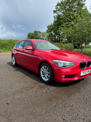 2012 BMW 1 Series 1.6 116d Efficientdynamics 5-Door in Red — image 2