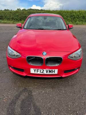 2012 BMW 1 Series 1.6 116d Efficientdynamics 5-Door in Red — image 3