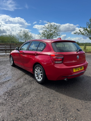 2012 BMW 1 Series 1.6 116d Efficientdynamics 5-Door in Red — image 5