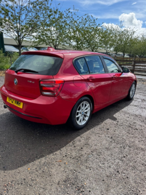 2012 BMW 1 Series 1.6 116d Efficientdynamics 5-Door in Red — image 6