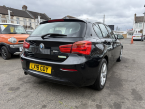 2018 BMW 1 Series 1.5 118i Sport Verified Miles Fresh Import Finance Avb in Black — image 5
