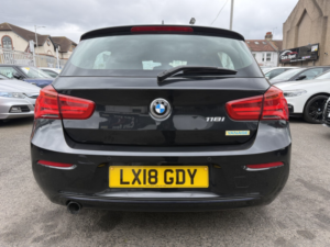 2018 BMW 1 Series 1.5 118i Sport Verified Miles Fresh Import Finance Avb in Black — image 6