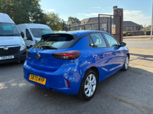 2020 Vauxhall Corsa 1.2 Se Hatchback 5dr Petrol Manual Euro 6 (75 Ps) in Blue — image 5