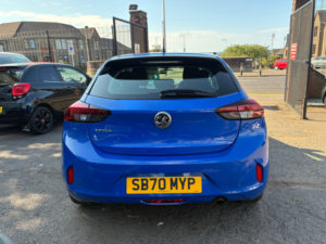 2020 Vauxhall Corsa 1.2 Se Hatchback 5dr Petrol Manual Euro 6 (75 Ps) in Blue — image 6