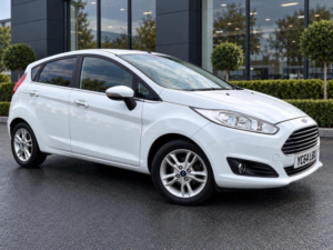 2014 Ford Fiesta 1.5 Tdci Zetec Euro 5 5dr in White — image 4