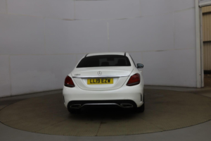 2019 Mercedes-Benz C Class 1.5 C200 Mhev Eq Boost Amg Line (premium) G-Tronic+ Euro 6 (s/s) 4dr in White — image 4