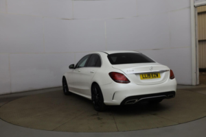 2019 Mercedes-Benz C Class 1.5 C200 Mhev Eq Boost Amg Line (premium) G-Tronic+ Euro 6 (s/s) 4dr in White — image 5