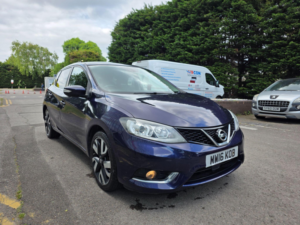 2016 Nissan Pulsar 1.2 Dig-T Tekna Euro 6 (s/s) 5dr in Blue — image 2