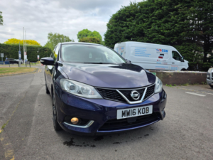 2016 Nissan Pulsar 1.2 Dig-T Tekna Euro 6 (s/s) 5dr in Blue — image 4