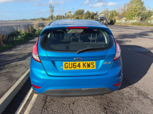 2014 Ford Fiesta 1.25 Zetec Euro 5 3dr in Blue — image 5