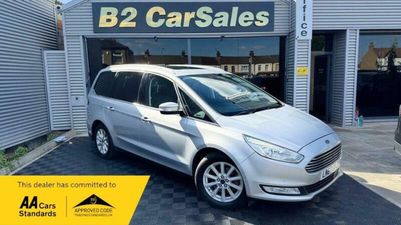 2017 Ford Galaxy 2.0 Tdci Titanium X Powershift Euro 6 (s/s) 5dr in Silver — image 1