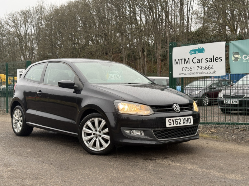 2012 Volkswagen Polo 1.6 Tdi Sel in Black — image 1