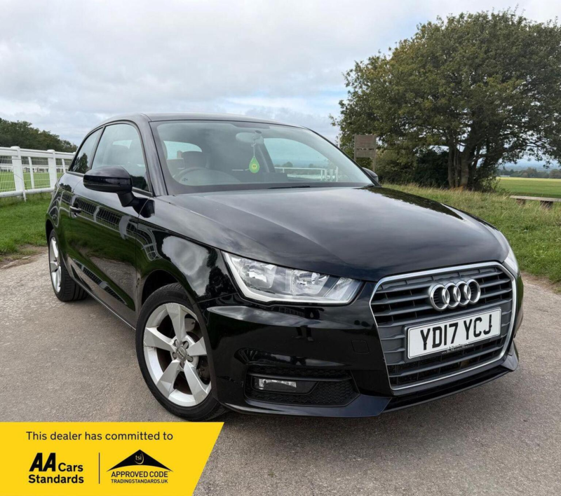 2017 Audi A1 1.4 Tfsi Sport S Tronic Euro 6 (s/s) 3dr in Black — image 1
