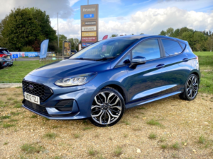2022 Ford Fiesta St-Line X Edition 5-Door 1.0 Ecoboost Mhev 125 - 26,900 Miles - Sat Nav, B&o, Camera, H. Seats - Fsh in Blue — image 5