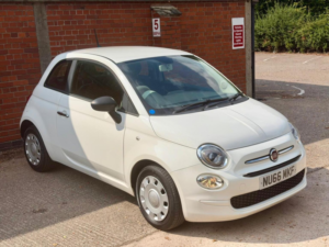 2016 Fiat 500 1.2 Pop Euro 6 (s/s) 3dr in White — image 2