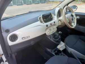 2016 Fiat 500 1.2 Pop Euro 6 (s/s) 3dr in White — image 5