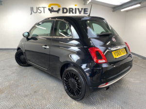 2015 Fiat 500 0.9 Twinair Lounge Hatchback 3dr Petrol Manual Euro 6 (s/s) (85 Bhp) in Black — image 3
