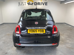 2015 Fiat 500 0.9 Twinair Lounge Hatchback 3dr Petrol Manual Euro 6 (s/s) (85 Bhp) in Black — image 4