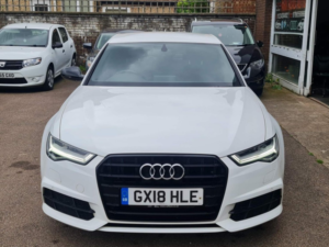 2018 Audi A6 Saloon 1.8 Tfsi Black Edition S Tronic Euro 6 (s/s) 4dr in White — image 3