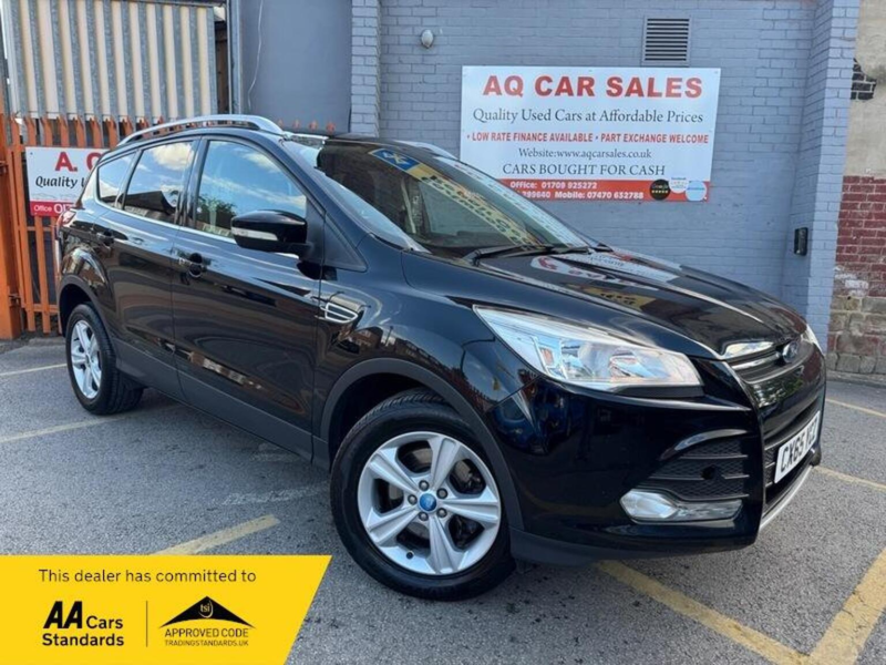 2015 Ford Kuga 2.0 Tdci Zetec 2WD Euro 6 (s/s) 5dr in Black — image 1