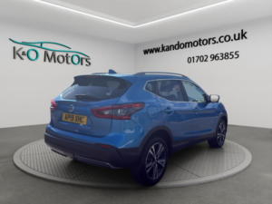 2019 Nissan Qashqai 1.3 Dig-T N-Connecta Euro 6 (s/s) 5dr in Blue — image 4