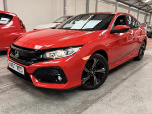 2017 Honda Civic 1.0 Vtec Turbo Sr in Red — image 2