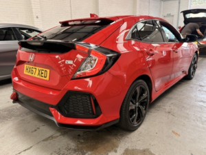 2017 Honda Civic 1.0 Vtec Turbo Sr in Red — image 4