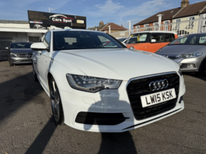 2015 Audi A6 2.8 Tfsi Sport S Line Fresh Import Verified Mile Finance Avb in White — image 2