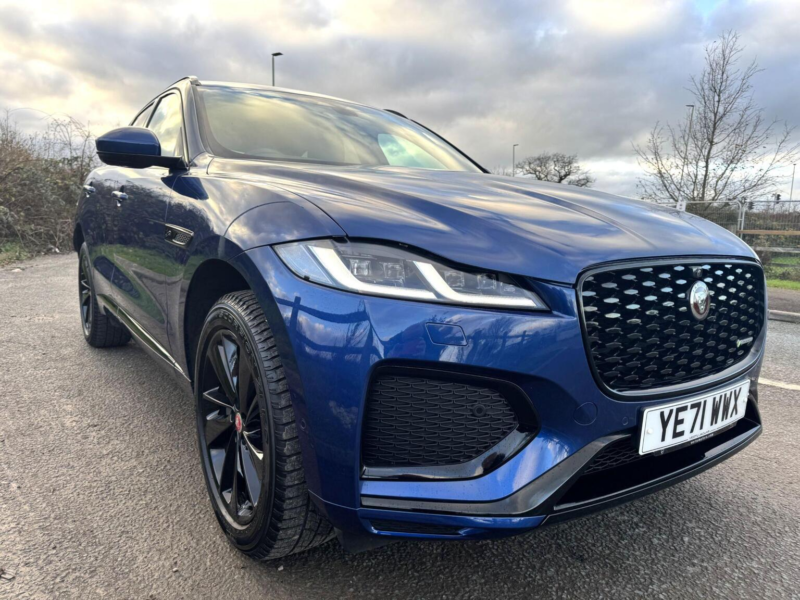 2021 Jaguar F-Pace 3.0 D300 Mhev R-Dynamic Se Auto AWD Euro 6 (s/s) 5dr in Blue — image 1