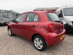 2015 Nissan Micra 1.2 Visia in Red — image 4