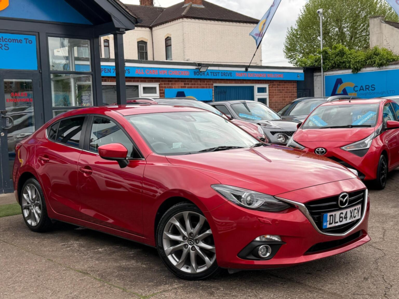 2015 Mazda Mazda3 2.0 Skyactiv-G Sport Nav Fastback Euro 5 (s/s) 4dr in Red — image 1