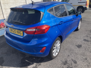 2020 Ford Fiesta 1.0 T Ecoboost Titanium in Blue — image 2