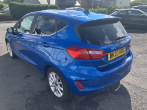 2020 Ford Fiesta 1.0 T Ecoboost Titanium in Blue — image 4