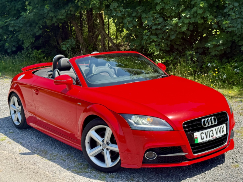 2013 Audi Tt 1.8 Tfsi*s Line*2owner-Xenons-2kys-Ulez-6speed-6svs**stunning !** in Red — image 1