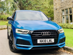 2018 Audi Q3 2.0 Tdi Black Edition in Blue — image 2