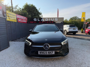 2019 Mercedes-Benz A Class 2.0 A200d Amg Line (premium) 8g-Dct Euro 6 (s/s) 5dr in Black — image 2