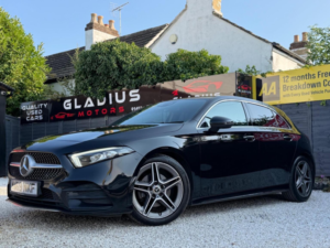 2019 Mercedes-Benz A Class 2.0 A200d Amg Line (premium) 8g-Dct Euro 6 (s/s) 5dr in Black — image 3