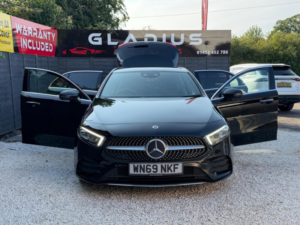 2019 Mercedes-Benz A Class 2.0 A200d Amg Line (premium) 8g-Dct Euro 6 (s/s) 5dr in Black — image 5