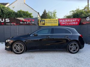 2019 Mercedes-Benz A Class 2.0 A200d Amg Line (premium) 8g-Dct Euro 6 (s/s) 5dr in Black — image 6