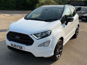 2019 Ford Ecosport 1.0t Ecoboost St-Line Euro 6 (s/s) 5dr in White — image 2