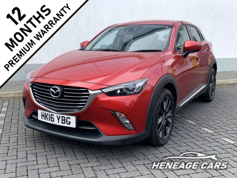2016 Mazda Cx-3 2.0 Skyactiv-G Sport Nav 4WD 5-Door in Red — image 1