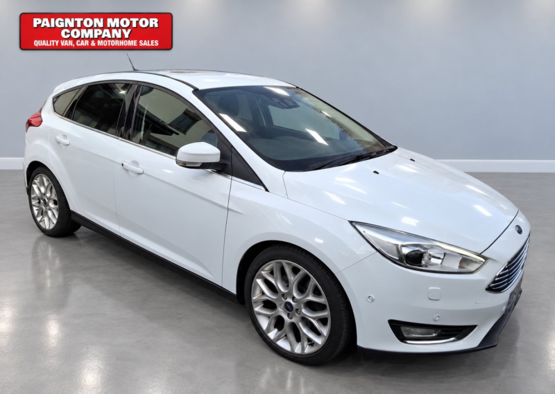 2014 Ford Focus 1.5 T Ecoboost Titanium X in White — image 1
